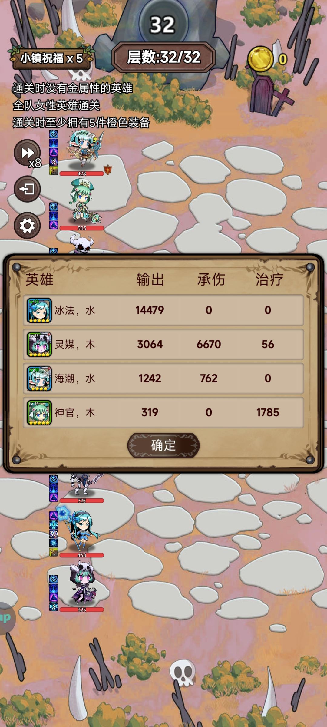 难10，冰法搞定，收工 2