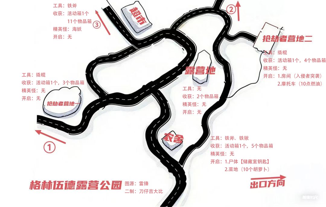 【新地图】隔离区、冰冻训练场、露营公园截图