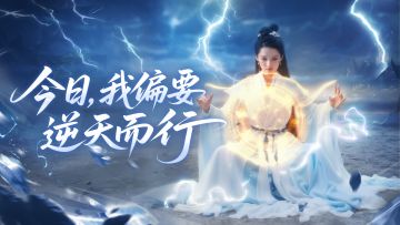 喜欢沁姐的第一百个原因：勇于独面雷劫，不愧是真正的大女主！