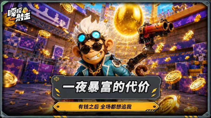 拿金币续命?!这模式太离谱了,谁有钱全场追谁打!截图