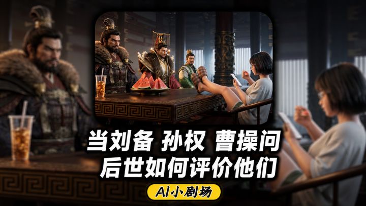 当刘备 孙权 曹操问穿越者后世如何评价他们，谁的名声最好？截图