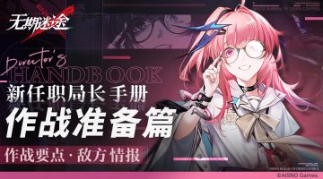 【新任职局长手册】作战准备篇|敌方情报