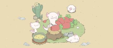 蝾螈我呀，最爱萝卜汤啦~