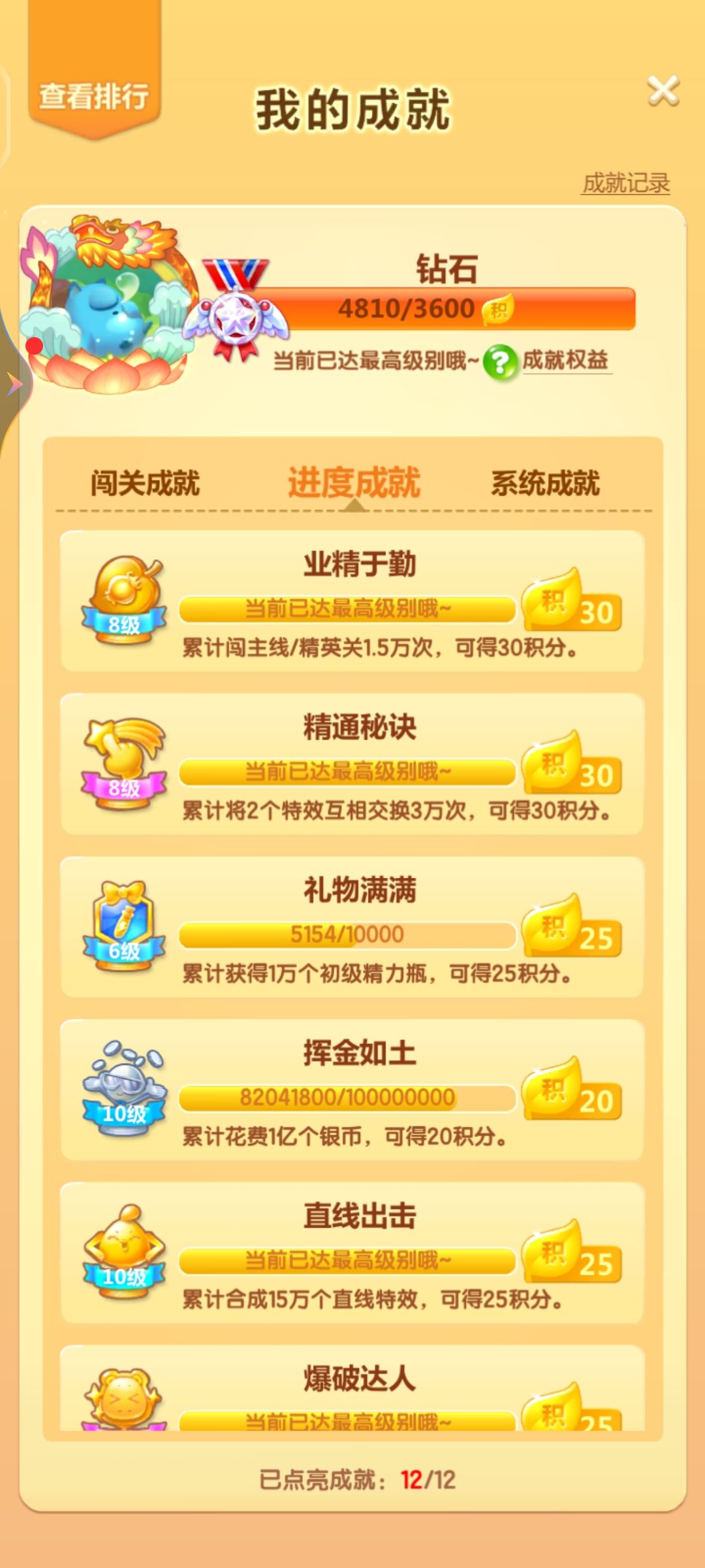 突然发现自己是全成就😅 3
