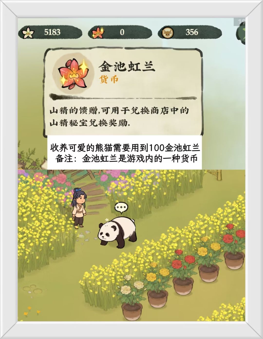 仙山小农山精游幸活动收养熊猫详细攻略! 3