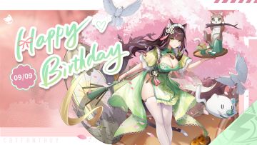 👑9月9日，云沛生日快乐！