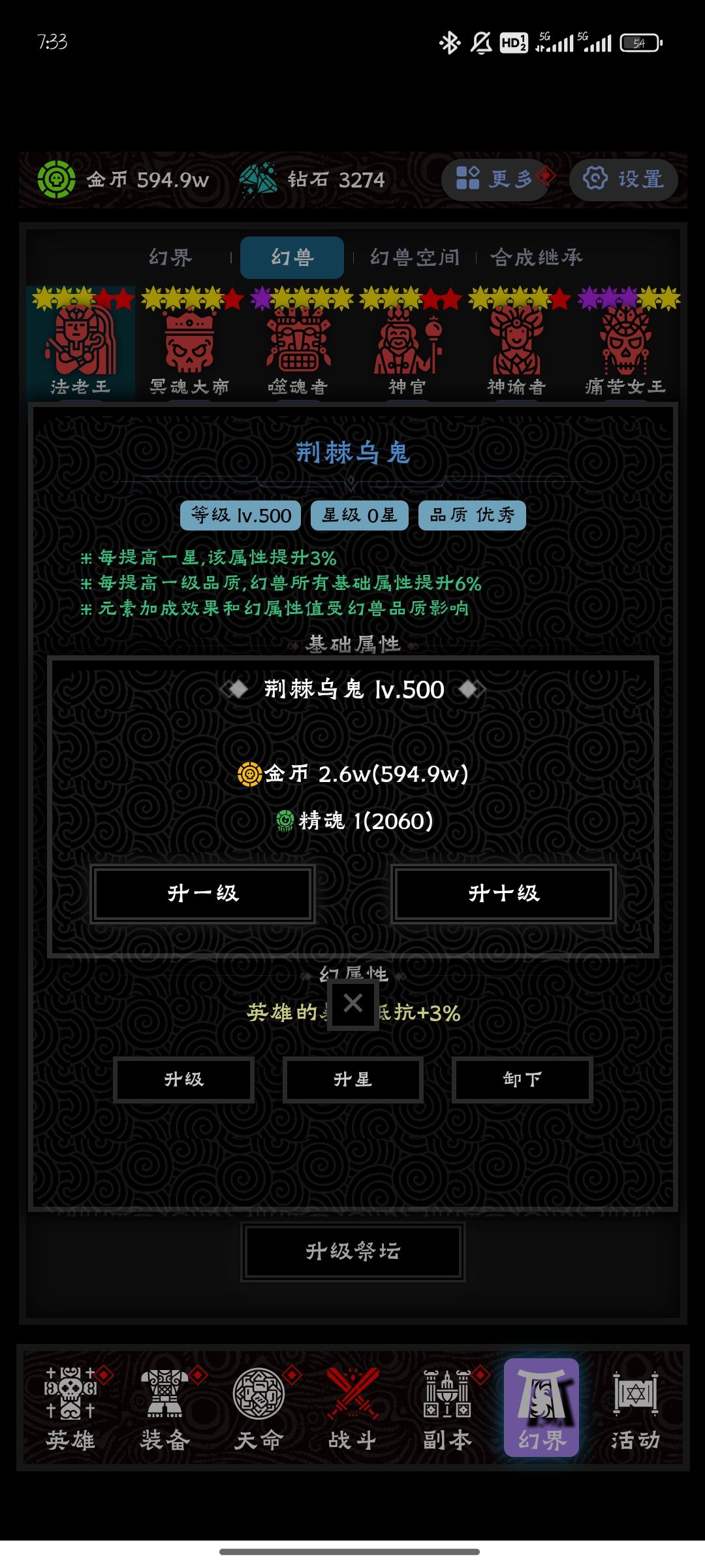这对吗?高等级的需要金币更少? 2