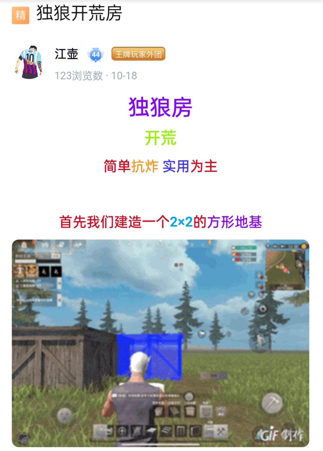 独狼开荒房 1