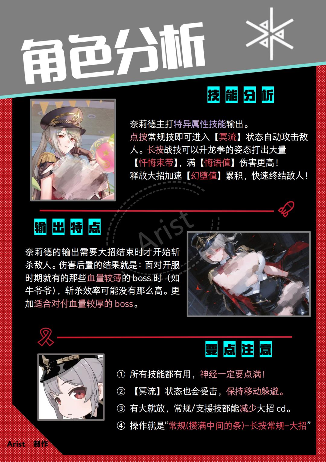 【奈莉德-冥河代理人】一图流攻略来啦 2