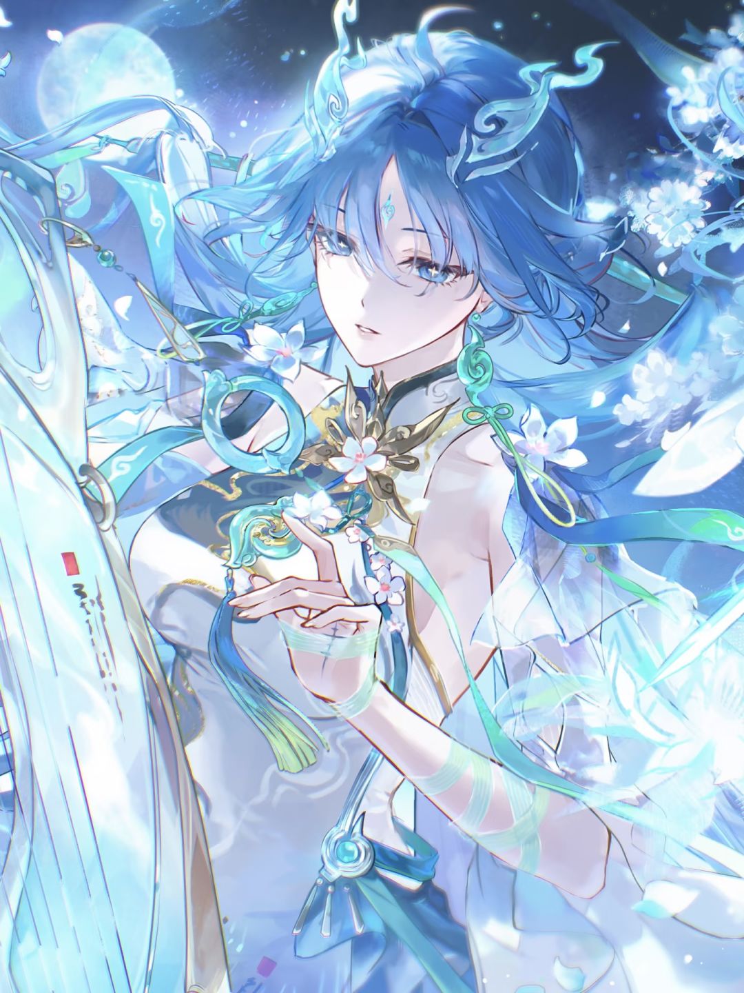“清冷感”蓝色女仙！ 2