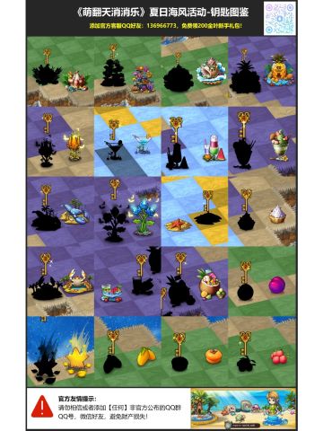 夏日海风活动-钥匙图鉴～