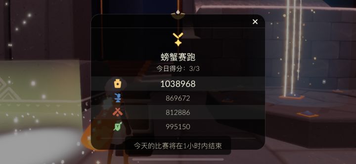 我们云野队成绩一直很稳定截图