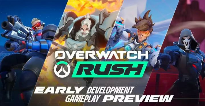 守望先锋手游官宣!Overwatch Rush原生新作截图