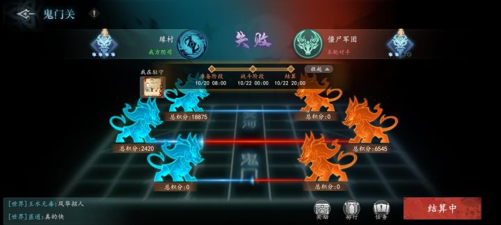 这个鬼门关的胜负是怎么看的截图