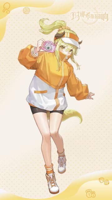 运动会！米埃尔的运动服壁纸~