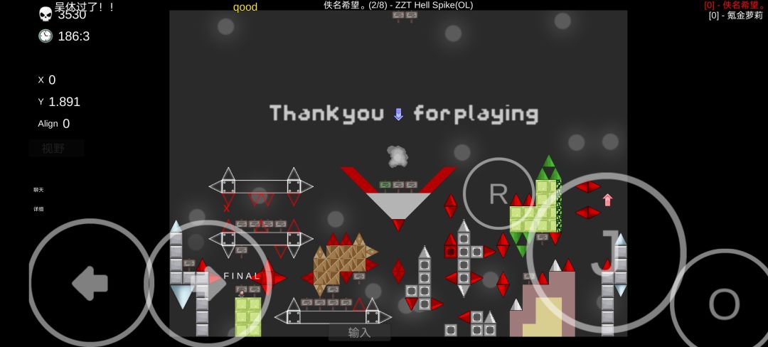 82难度zzt hell spike通过。 1