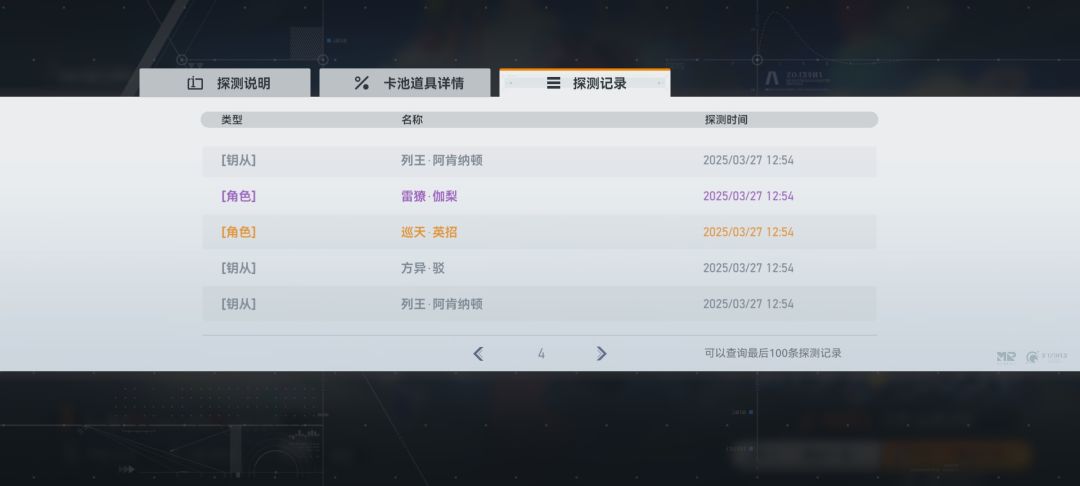 82抽4个金 3