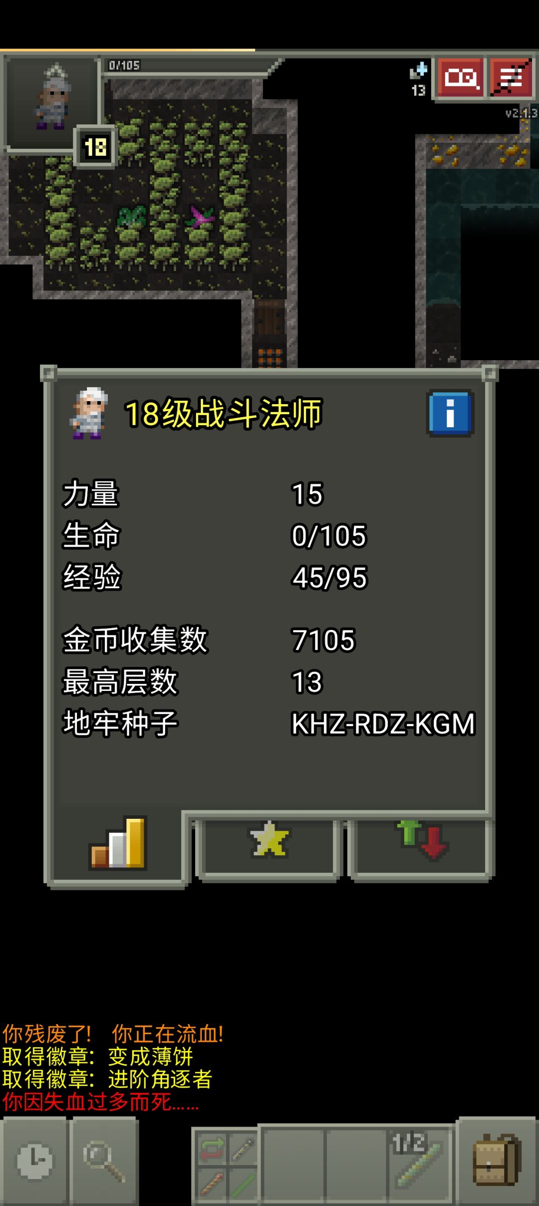 忘记第几层了,第一个戒指是财富,有诅咒 1