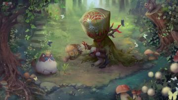 #第五人格# #植树节#
愿处处绿意盎然，愿年年生生不息~
“荒野拾梦”植树节主题活动持续进行中，和“枯叶”一起寻找希望的种子吧！