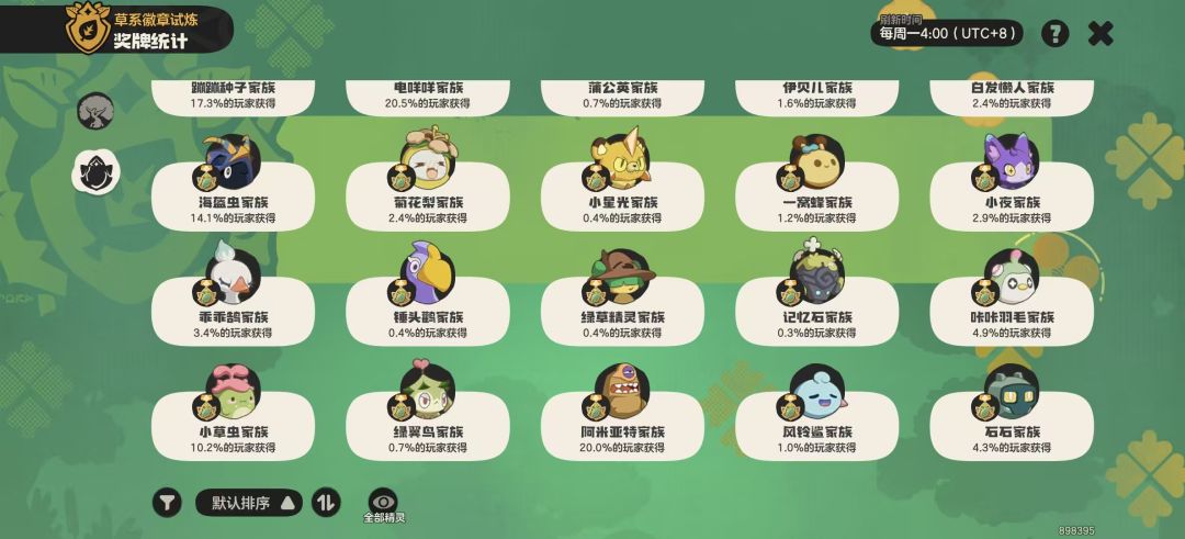 全精灵草系徽章 10
