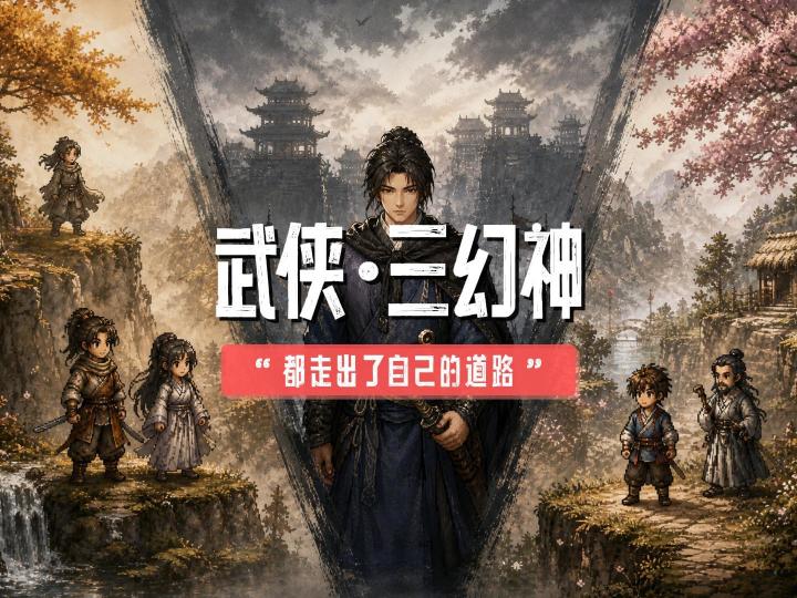 近几年的国产单机武侠游戏三幻神,你玩过哪一款?截图