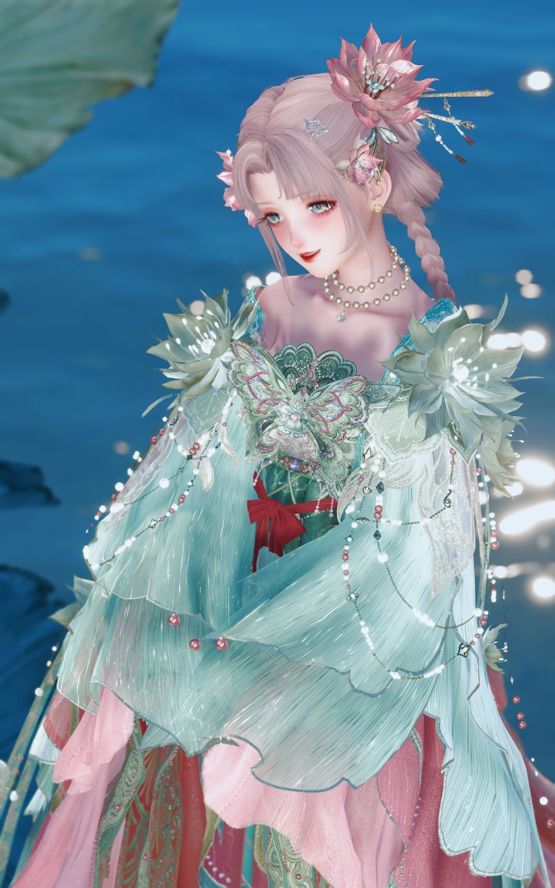 “蝉鸣惊半夏,晴光映荷花” 8