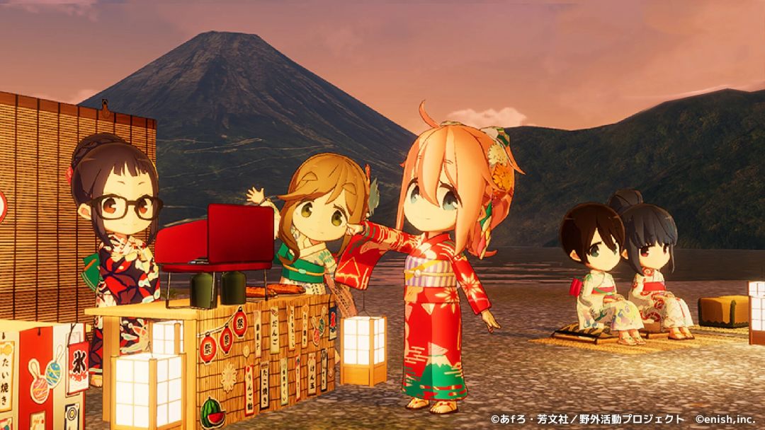 与美少女一起去露营!《摇曳露营△》上线! 5