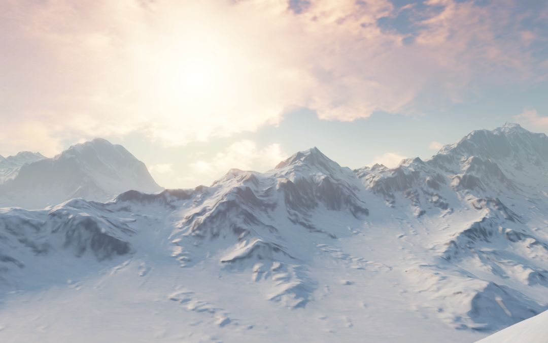秦川雪山 1