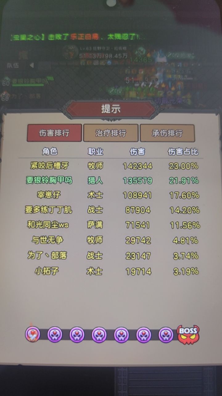 职业平衡严重不平衡截图