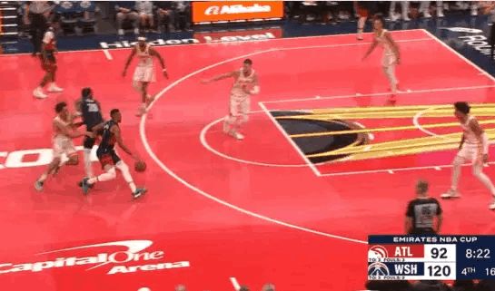 11月26日NBA赛事精彩瞬间截图