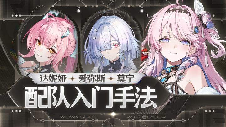 【鸣潮】爱弥斯,达妮娅,莫宁入门手法截图