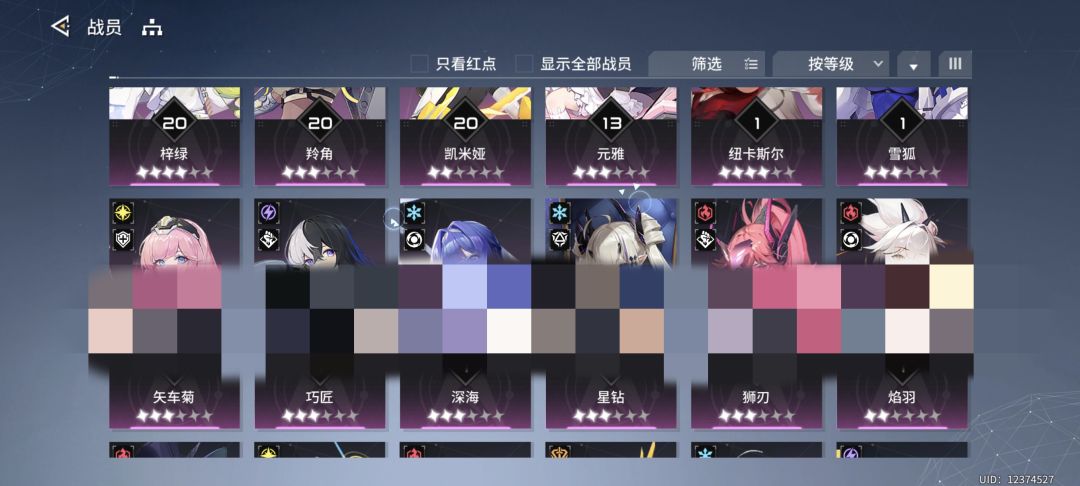 求大佬帮配队 3