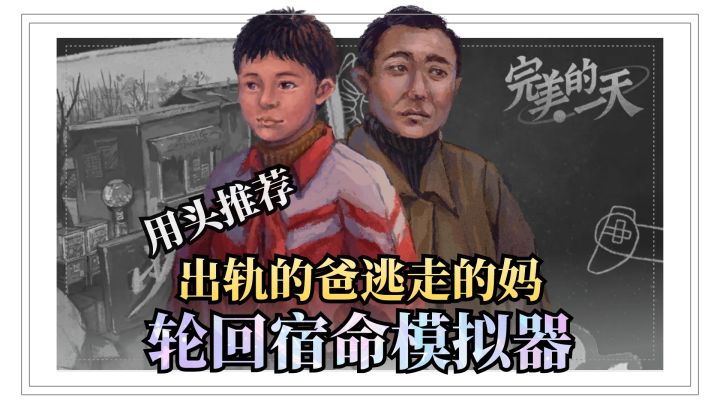 📢出轨的爸逃走的妈❗开局竟是一名小学生❤️轮回宿命人生模拟器截图
