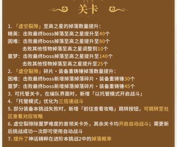 下周25号更新裂隙 可以等更新之后再打