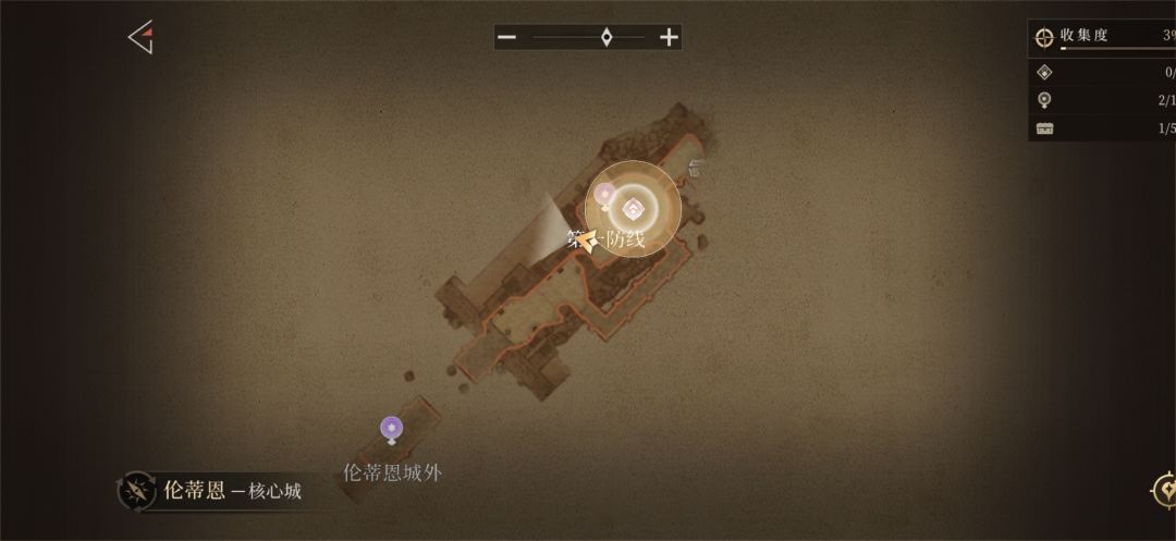 地图有个小bug,右上角的收集度显示不完整 1