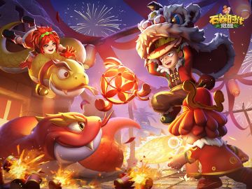 壁纸分享｜金蛇贺新春，贼喜庆！