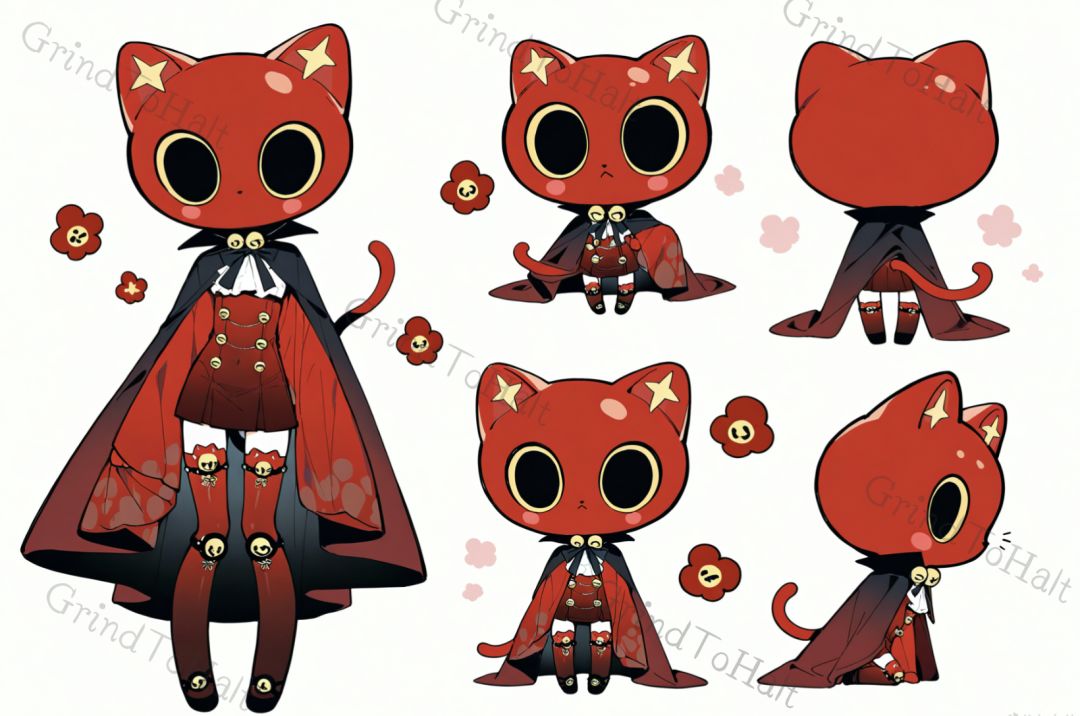 【图像】猫猫和夜游吉祥物 2