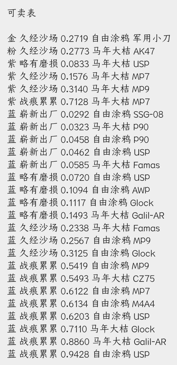 今天军火库出了把金刀 2