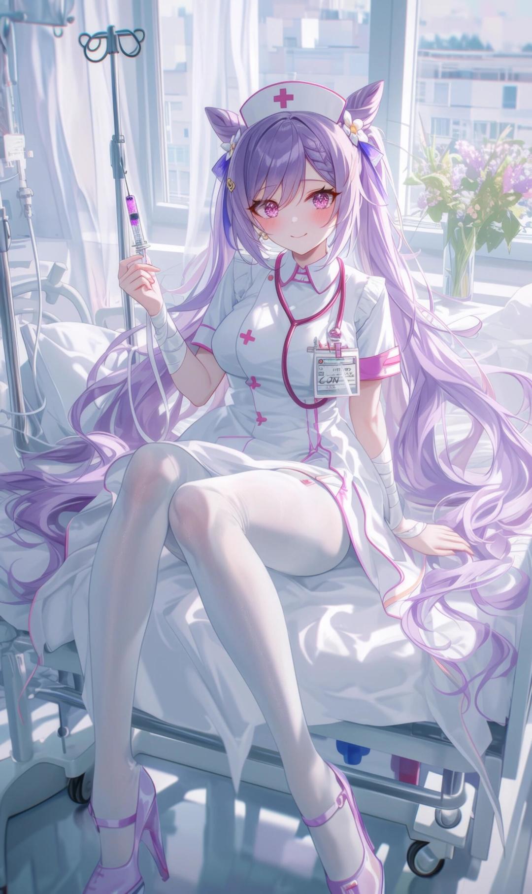 阿晴来给你打针咯! 2