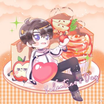 【恋与深空|同人】夏以昼✨情人节图图💖