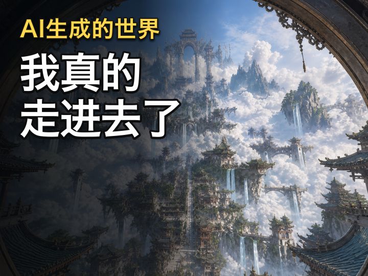 我用一句话生成了一个世界,并且这次我能走进去了!截图