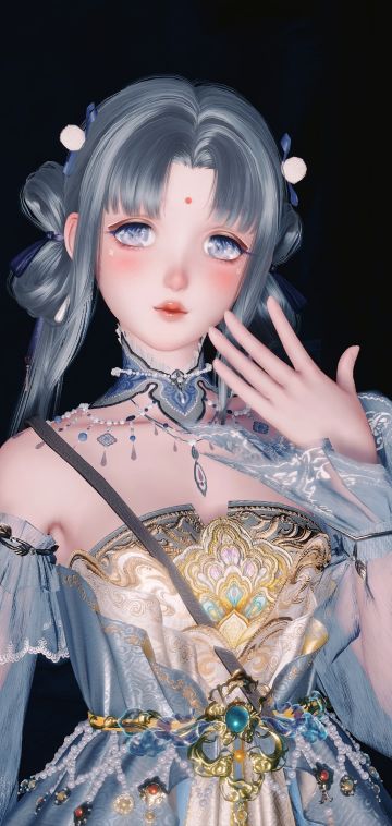 好萌的暖暖还会嘟嘴！