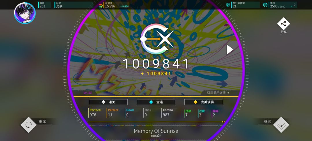 终于rating16拉 2