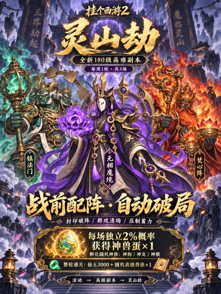10.6新副本:灵山劫截图