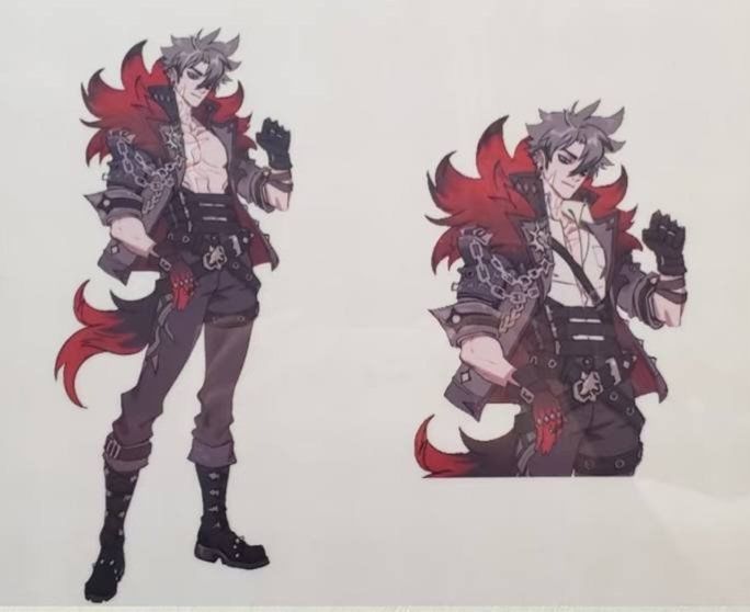 原神巴黎展角色原画二 3