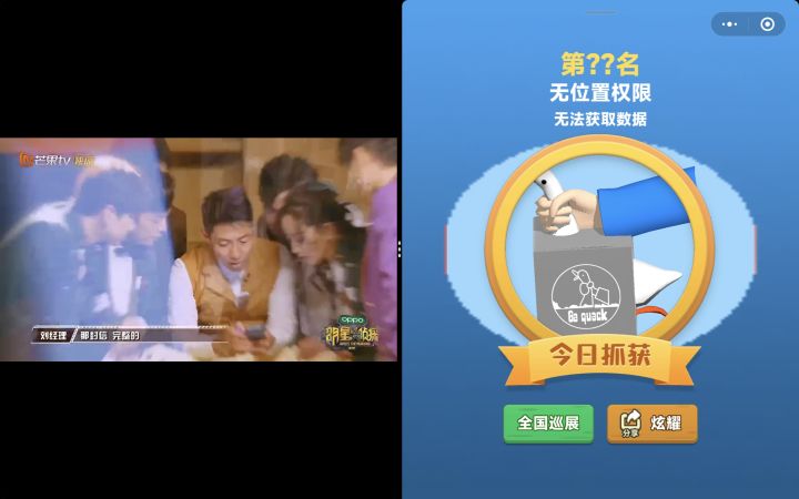 终于抓到了大鹅截图