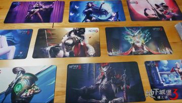 《地下城堡3：魂之诗》鼠标垫盲盒-全套展示