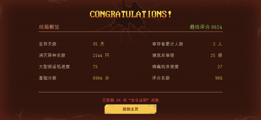 两广小灾变难度普通通关 1