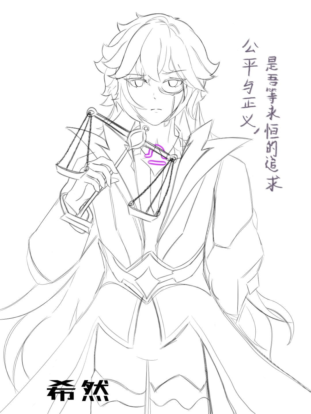 我不会画下半身也不会画男的꒦ິ^꒦ິ 1