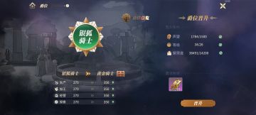 新时代庄园-爵位-银狐骑士篇